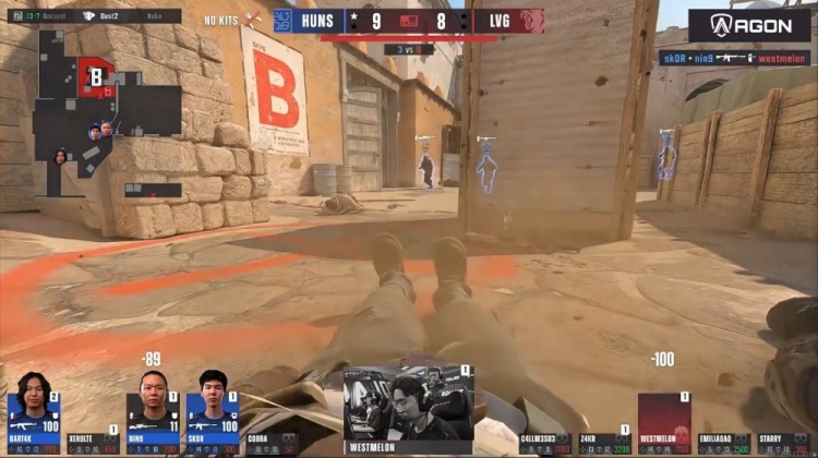 🎮两支CNCS战队0-3出局！LVG遭HUNS横扫 告别布达佩斯major