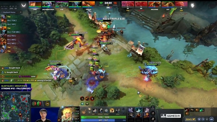 🎮BLAST5：寄望绝活终成空 控盾艰难被强攻 XG 0-1 Falcons