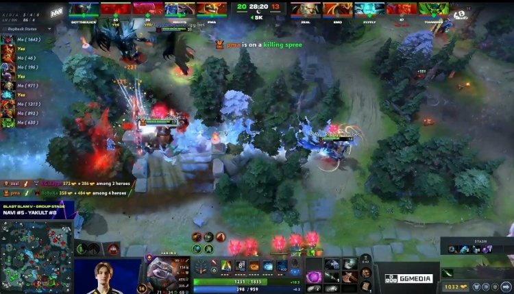 🎮BLAST5：肉山控盾差点运气 关键节点掉链子 YB遭Navi翻盘