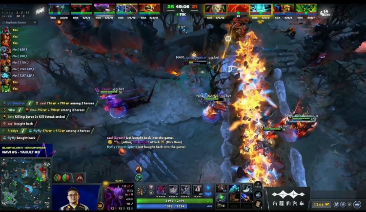 🎮BLAST5：肉山控盾差点运气 关键节点掉链子 YB遭Navi翻盘