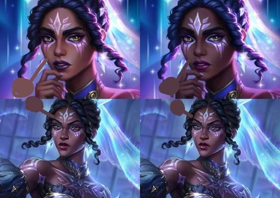 曝《英雄联盟》“北极星”梅尔头像遭修改：变得更黑了！