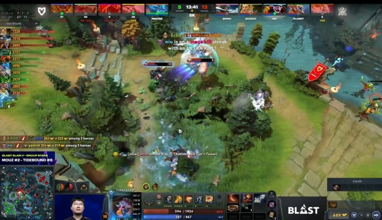 🎮BLAST5:伐木机超神拉扯 战车三核打出气势1-0击败新科冠军!