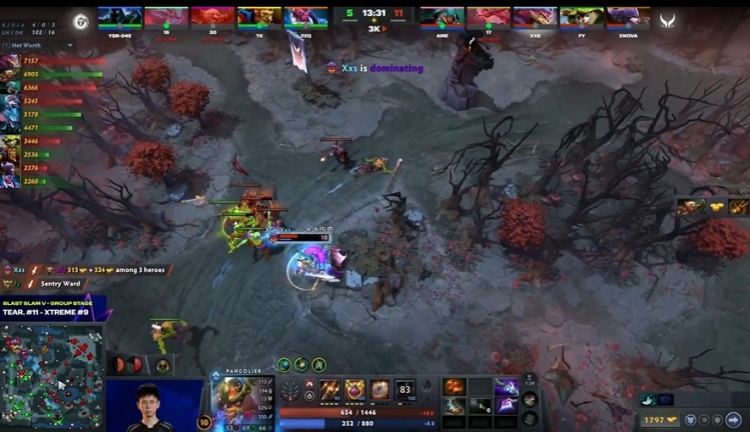 🎮BLAST5：减甲三连谁来都是脆如纸 线优带盾平推无压力XG1-0TT