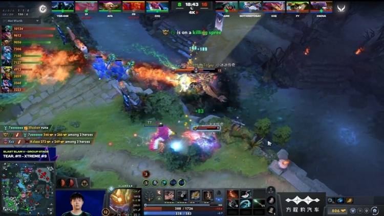 🎮BLAST5：减甲三连谁来都是脆如纸 线优带盾平推无压力XG1-0TT