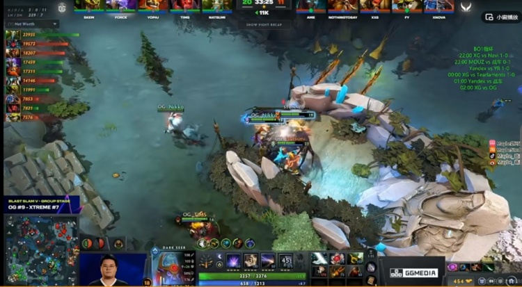 🎮无缘三连胜!Xxs兽王隐身 NTS牛头被yopaj马尔斯完爆 XG输OG