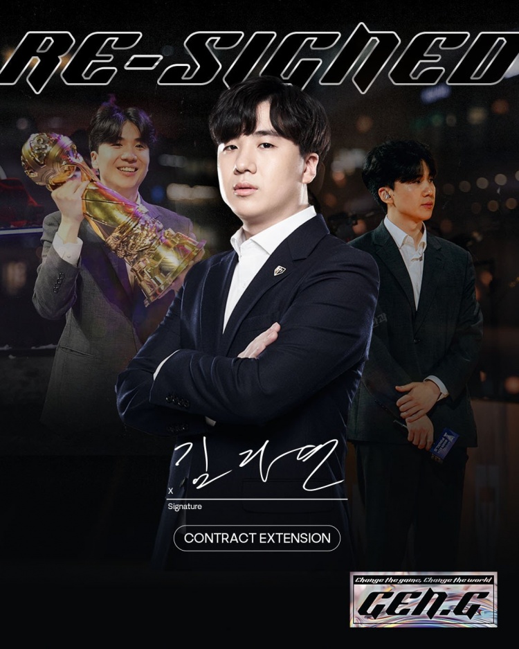 【万博电竞】GEN发布人员变动公告:续约教练Lyn至2026年