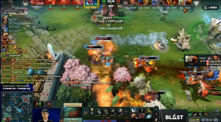 🎮BP过后就线劣 中期两波团战直接爆炸 XG毫无节奏输给Tundra