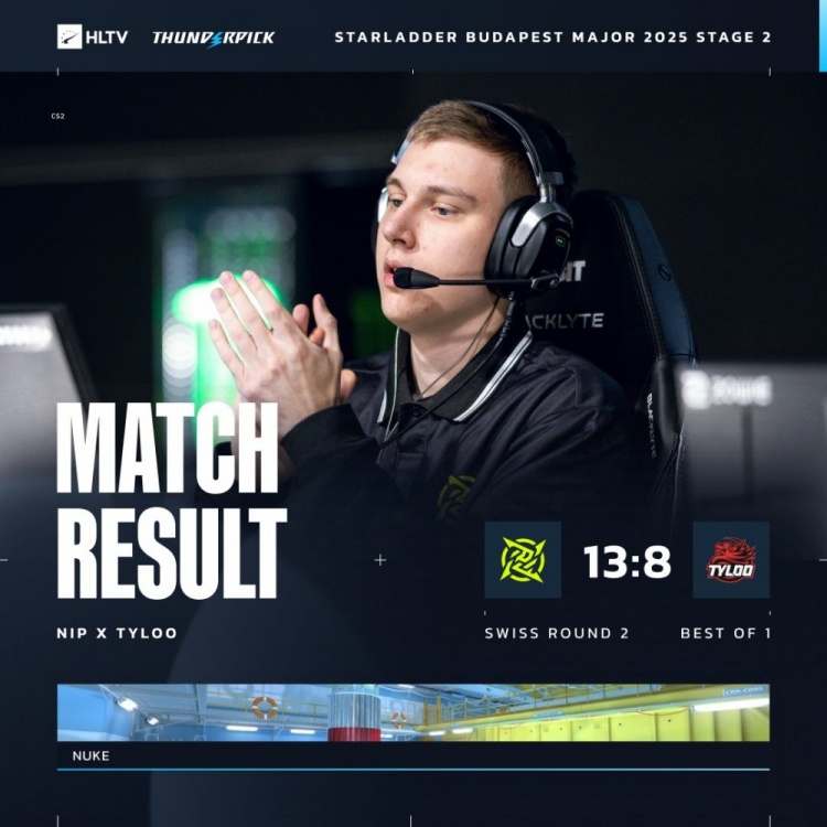 🎮白菜状态低迷一度i15 汉堡1v4四杀难救主 TYLOO 0-1 NIP【球盟会】