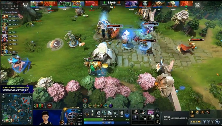 🎮BLAST5:XG空有控制没有输出 战车女王虚空精准跳后击杀取胜