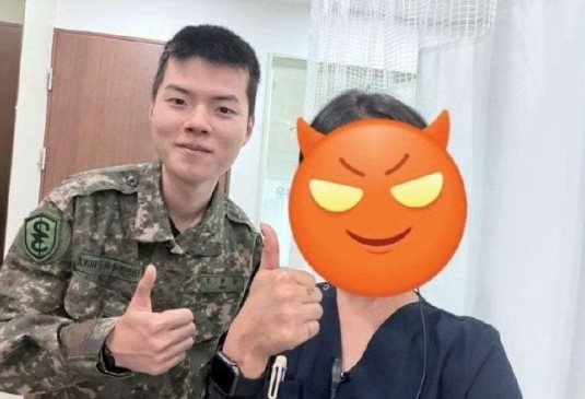👍韩国网友晒照:偶遇服役中的Deft【球盟会】