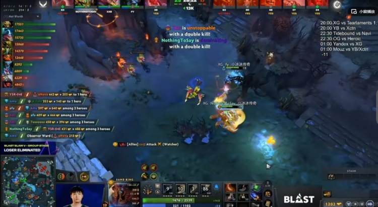 🎮先过一关！NTS沙王状态回暖 XG击败珠泪将在playin决战Yandex