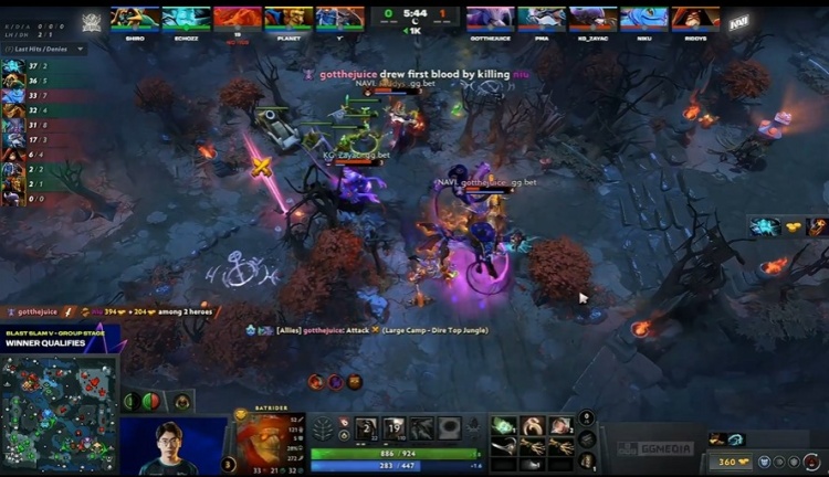 🎮BLAST5：优势期慢了一步 压制虚空不及时 战车0-1被Navi翻盘