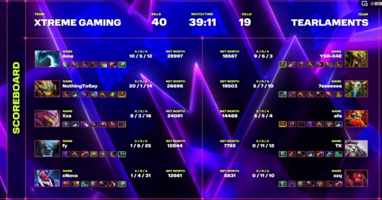 🎮先过一关！NTS沙王状态回暖 XG击败珠泪将在playin决战Yandex