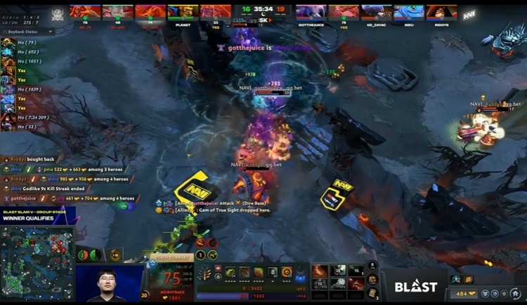 🎮BLAST5：优势期慢了一步 压制虚空不及时 战车0-1被Navi翻盘