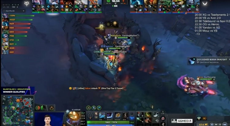 🎮NTS怎么又萎了？Noticed末日大招单防Ame水人 Yandex扳平比分