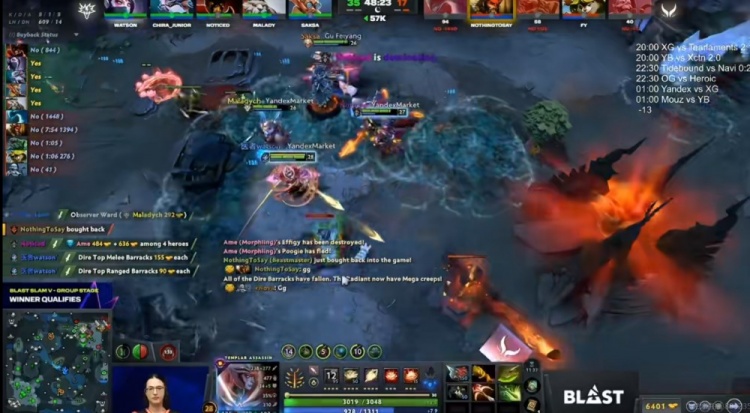 🎮NTS怎么又萎了？Noticed末日大招单防Ame水人 Yandex扳平比分