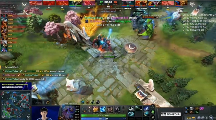 🎮大好局势一波送完 Ame飞机+Xxs牛头致命白给 XG遭Yandex淘汰