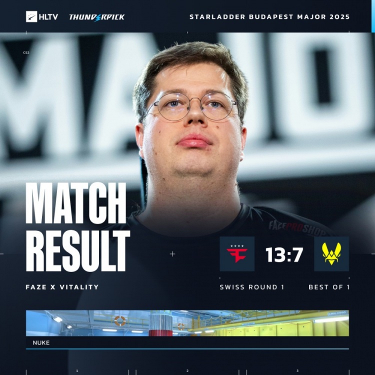 【万博电竞】🎮karrigan刀切薯片 Jcobbb下半场火力全开 Faze击败Vitality