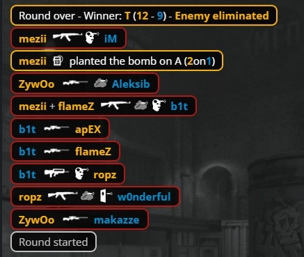 🎮白忙活！ropz神鬼莫测tec-9三杀定乾坤 小蜜蜂横扫NAVI进八强