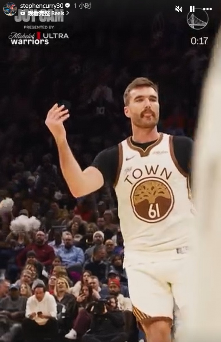 老大认可！斯潘塞命中三分后朝勇士替补席比数钱姿势 库里转发