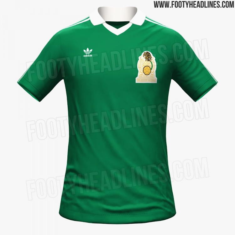 墨西哥1986年主场球衣