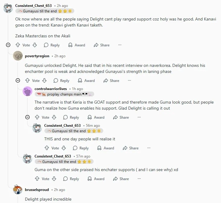 【QY球友会】Reddit热议HLE胜T1:Guma才是T1之前如此出色和具有侵略性的原因