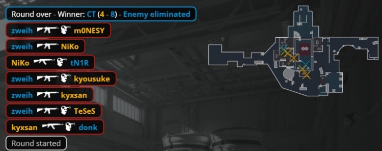 🎮magixx来了?zweih火力全开爆轰五杀 绿龙13-4暴打猎鹰选图