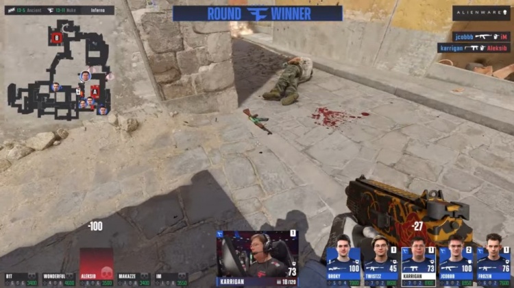 🎮战舰叕轰鸣!地狱叕归来!FaZe让一追二小镇暴打NAVI晋级决赛