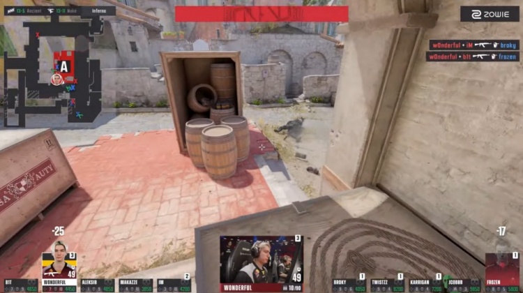 🎮战舰叕轰鸣!地狱叕归来!FaZe让一追二小镇暴打NAVI晋级决赛