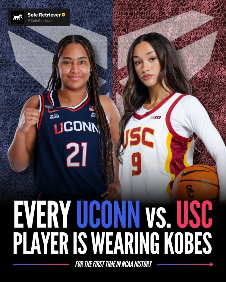 【好看推荐】所有人都穿科比球鞋!南加大VS康涅狄格女篮比赛全员穿着科比球鞋(图1) 【好看推荐】所有人都穿科比球鞋!南加大VS康涅狄格女篮比赛全员穿着科比球鞋(图1)