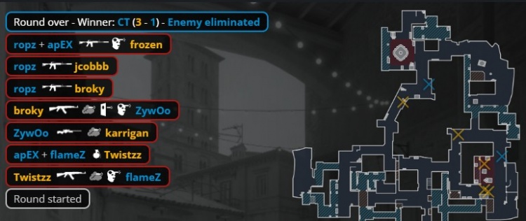 🎮FaZe坠入地狱!mezii轰23杀扫荡小镇B区 小蜜蜂赢图三拿赛点