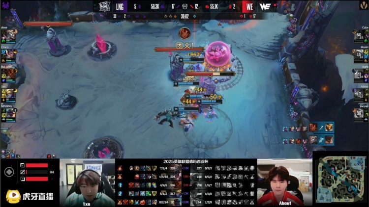 【QY球友会】🎮Croco杰斯>Monki BuLLDoG加里奥主宰战场 LNG让一追二胜WE