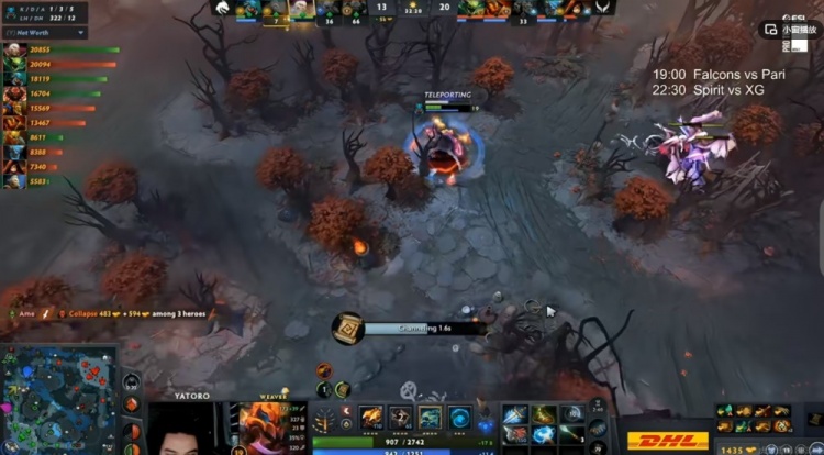 【QY球友会】🎮大鏖战!Yatoro蚂蚁有C有送 后期阵容缺乏输出 XG遗憾输首局