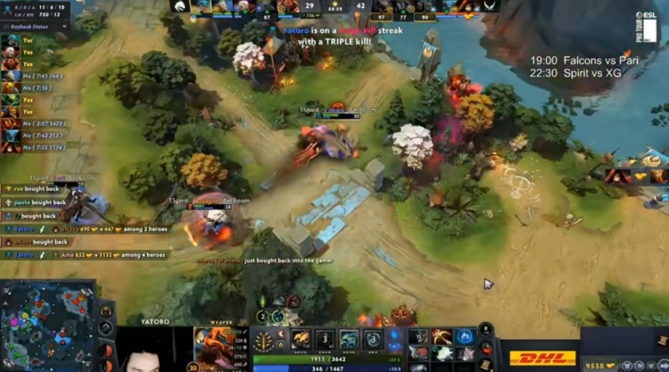 【QY球友会】🎮大鏖战!Yatoro蚂蚁有C有送 后期阵容缺乏输出 XG遗憾输首局