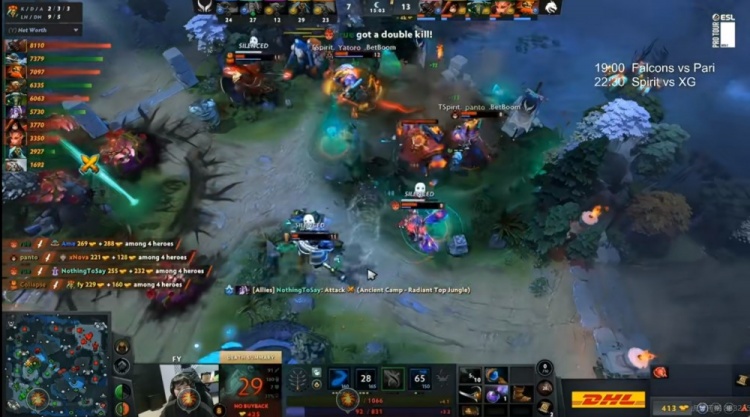 🎮新版本仍需适应!梦幻联赛XG0-2不敌Spirit跌入败者组