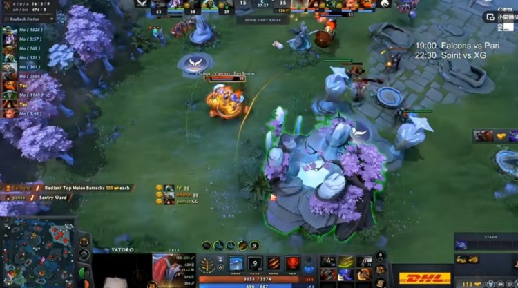 🎮新版本仍需适应!梦幻联赛XG0-2不敌Spirit跌入败者组