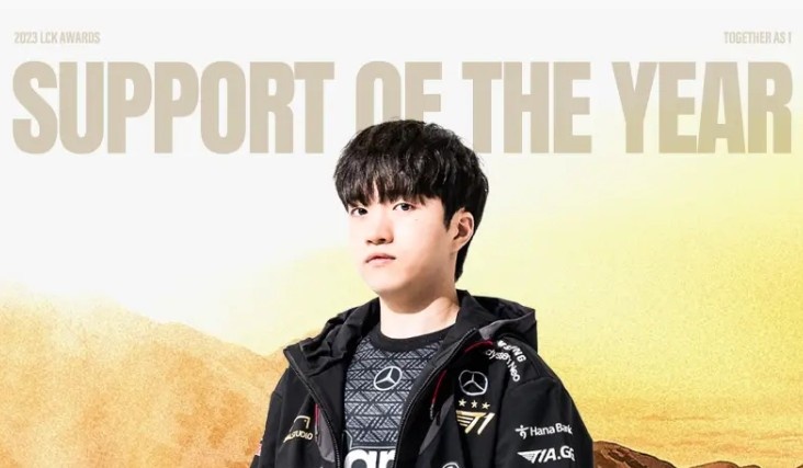 “历天怪”的含金量！Keria连续五年当选LCK年度最佳辅助