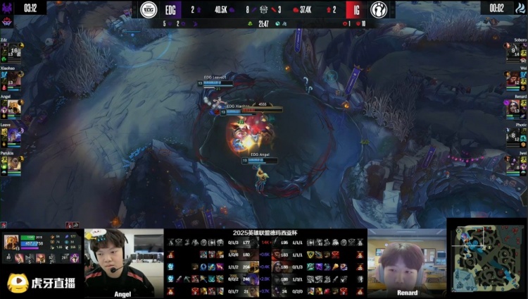 🎮人机!Leave芸阿娜从头杀到尾 Xiaohao石头人撞飞iG EDG赢首局