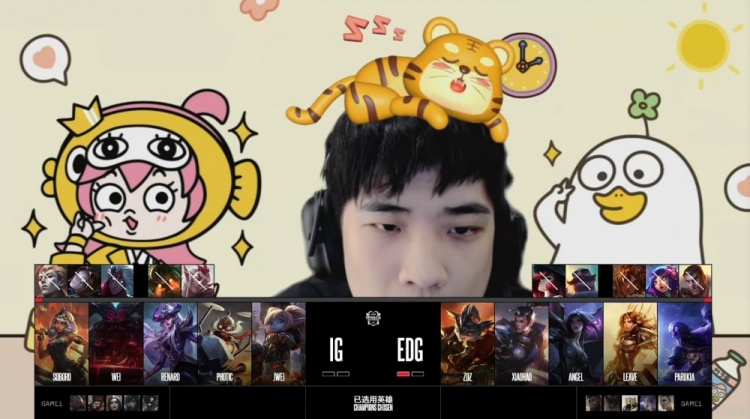 🎮Wei奇亚娜反向空大 Leave卡莎&Angel瑞兹爽爽开杀 EDG横扫iG