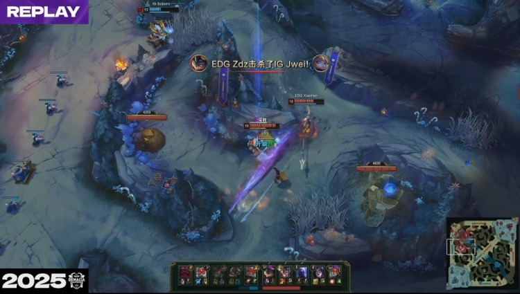 🎮Wei奇亚娜反向空大 Leave卡莎&Angel瑞兹爽爽开杀 EDG横扫iG