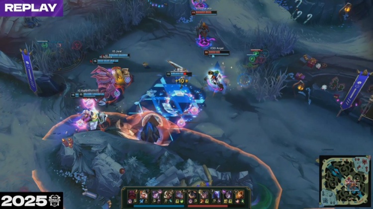 🎮Wei奇亚娜反向空大 Leave卡莎&Angel瑞兹爽爽开杀 EDG横扫iG