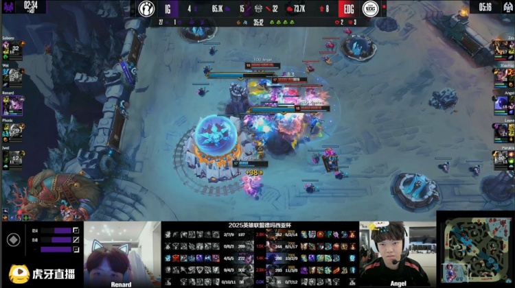 🎮Wei奇亚娜反向空大 Leave卡莎&Angel瑞兹爽爽开杀 EDG横扫iG
