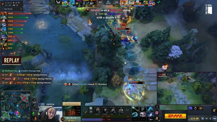 🎮黑暗降临！哥哥凯难砍Satanic龙骑 DM大鱼点菜 XG遭PARI翻盘