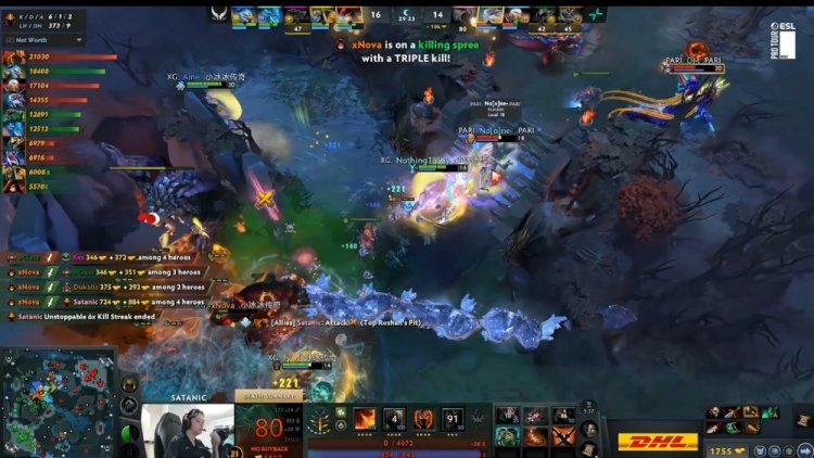 🎮黑暗降临！哥哥凯难砍Satanic龙骑 DM大鱼点菜 XG遭PARI翻盘