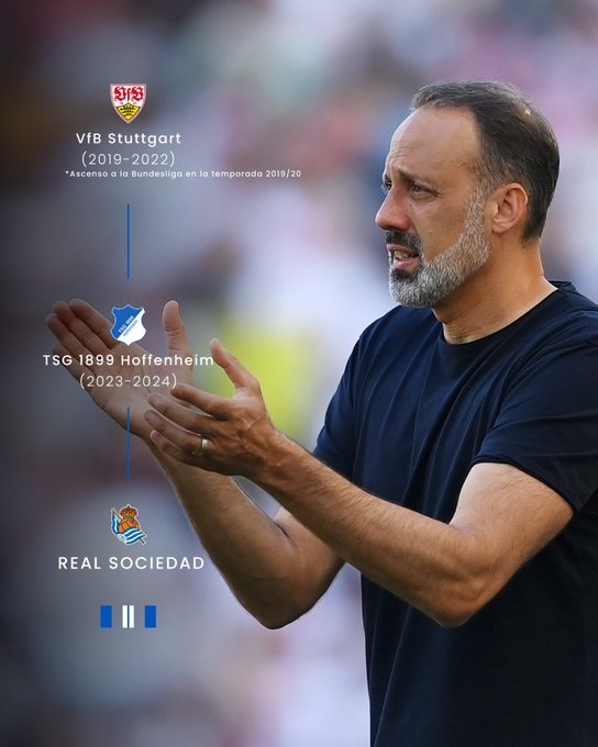 官方：皇家社会聘请前斯图加特、霍村主帅马塔佐拉，签约至2027年