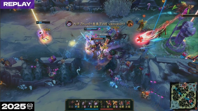 🎮一键扫荡！Guwon石头人带球冲锋势不可挡 NIP两局速通WE