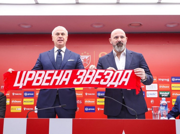 官方：斯坦科维奇出任贝尔格莱德红星主帅