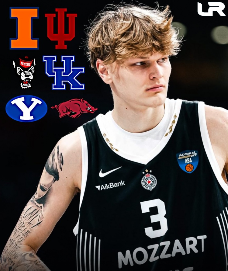 【体育报道】明年打NCAA！穆里宁：肯塔基&杨百翰&伊利诺伊等多所大学联系过我(图1)