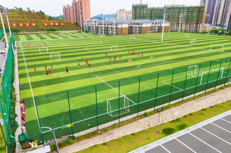足球报介绍“462杯”场地：定南县拥有12块十一人制足球场