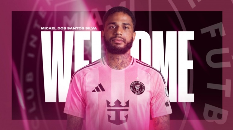 官方：帕尔梅拉斯中卫米凯尔租借加盟迈阿密国际至2026赛季结束